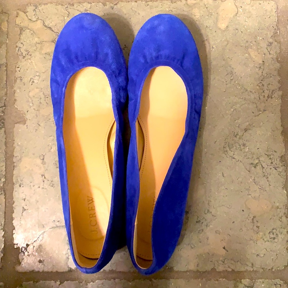 J.Crew Ballet suede flats